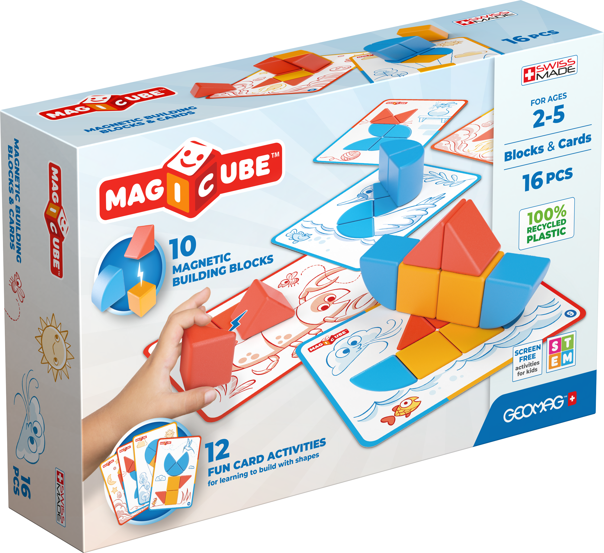 Magicube Blocks&Cards 16 pcs NOVINKA